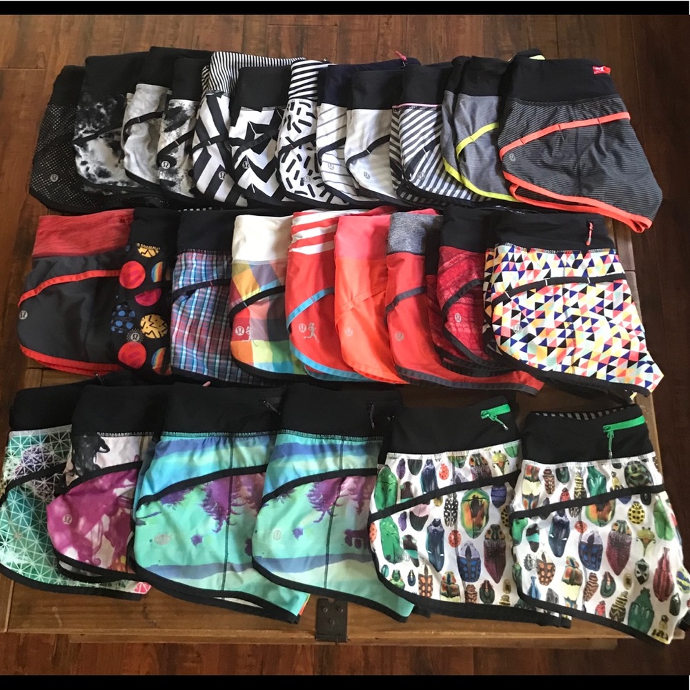 Lululemon Speed Shorts Collection